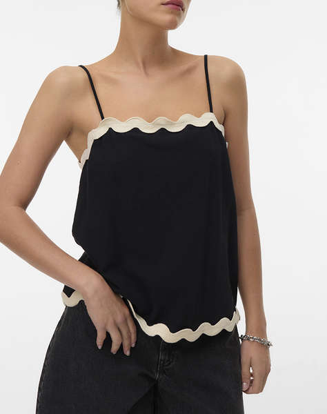 VERO MODA VMJENNA SINGLET TOP WVN BTQ GA