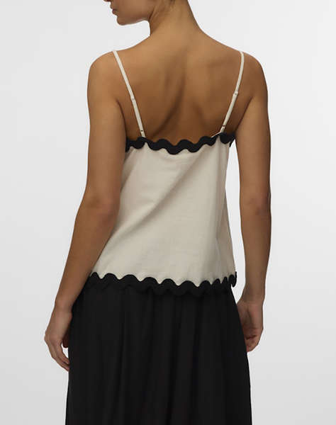 VERO MODA VMJENNA SINGLET TOP WVN BTQ GA