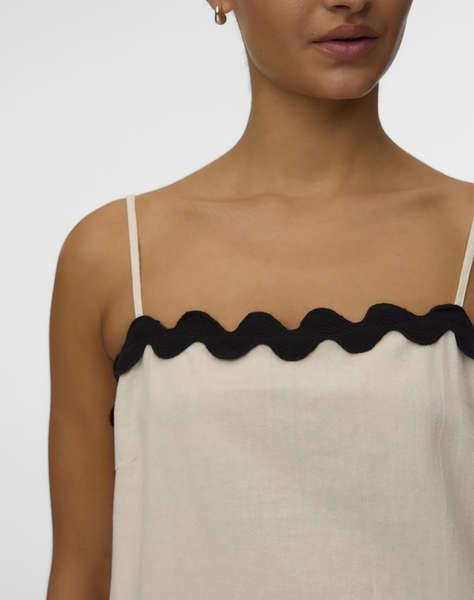 VERO MODA VMJENNA SINGLET TOP WVN BTQ GA