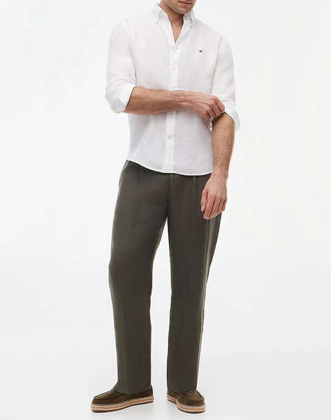 TOMMY HILFIGER PIGMENT DYED LI SOLID RF SHIRT