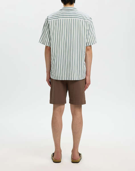 SELECTED SLMCASPER-AIR RLX MIX SS SHIRT