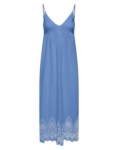ONLY ONLTULUM EMB LONG STRAP DRESS WVN