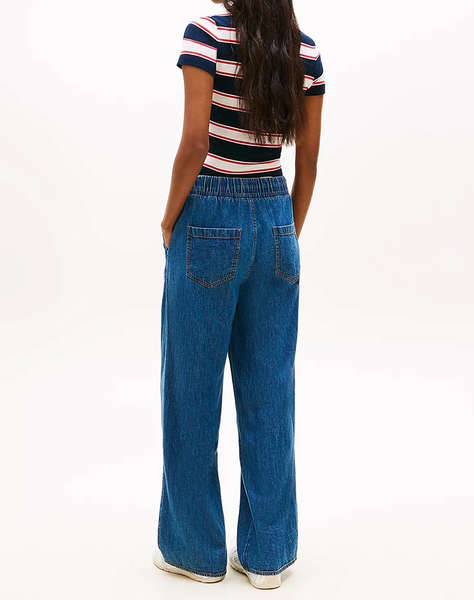 TOMMY JEANS TJW CHAMBRAY PULL ON PANTS