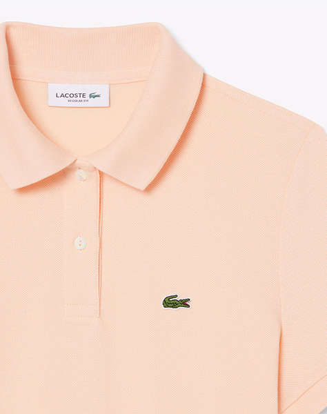 LACOSTE БЛУЗА KMSHORT SLEEVED RIBBED COLLAR SHIRT