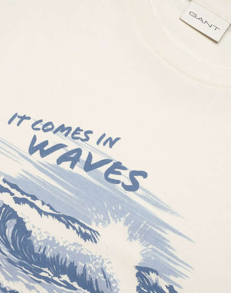 GANT БЛУЗА ΚΜ GRAPHIC SS TSHIRT