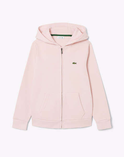 LACOSTE SWEATSHIRT ΜΜ CORE FLEECE FULL ZIP HOODIE
