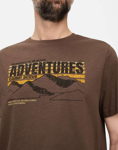CAMEL T-Shirt Κ.Μ. Printed