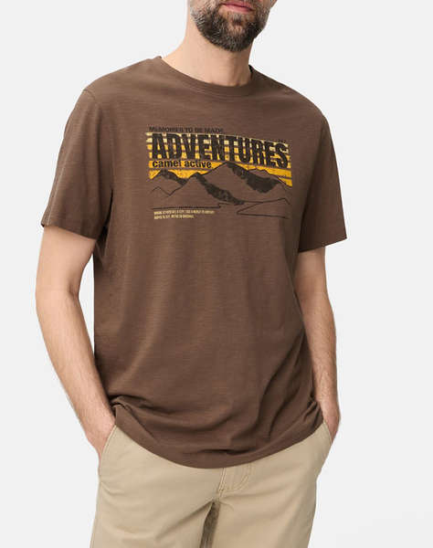 CAMEL T-Shirt Κ.Μ. Printed