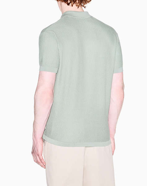 ARMANI EXCHANGE KNIT POLO