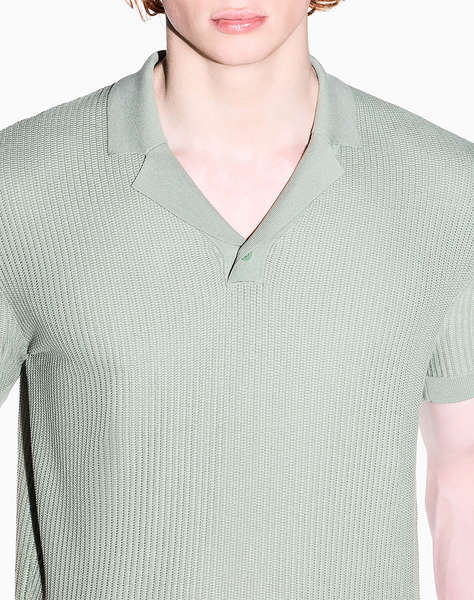 ARMANI EXCHANGE KNIT POLO