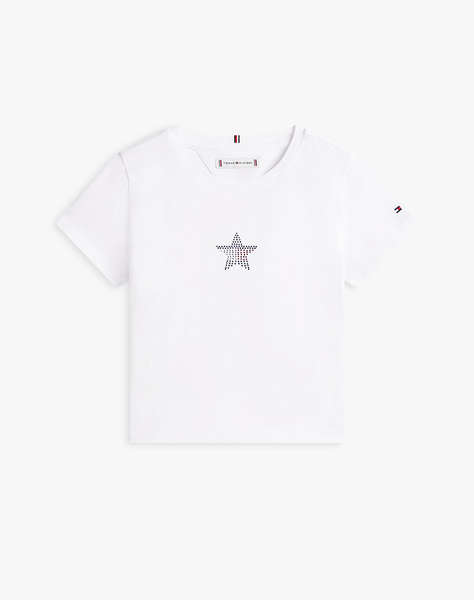 TOMMY HILFIGER STAR FLAG TEE SS