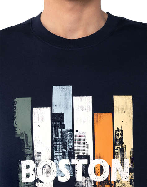 THE BOSTONIANS БЛУЗА BOSTON PRINT REGULAR FIT