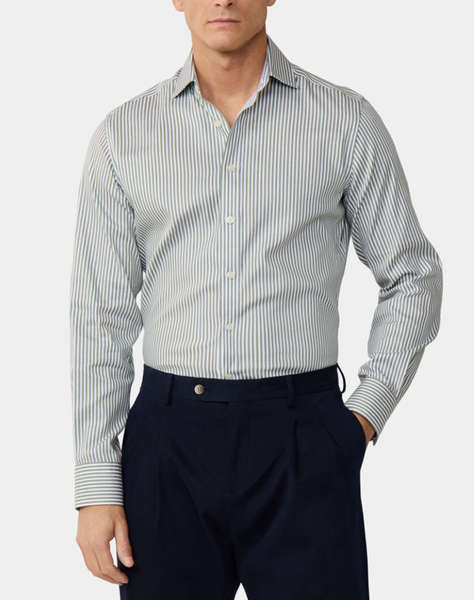 HACKETT DROP 2A DOUBLE FACE BENGAL STR SHIRT MEN''S