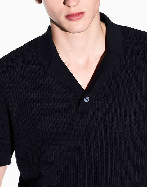 ARMANI EXCHANGE KNIT POLO