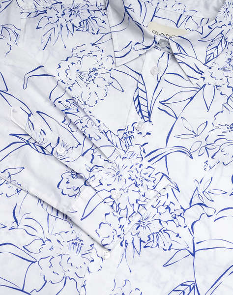 GANT SHIRT MM REG FLORAL PRINT CTN VOILE SHIRT