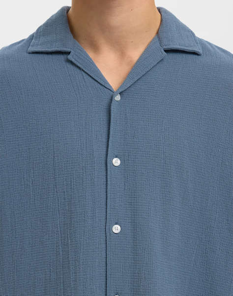 SELECTED SLHRLXCAL SS SHIRT RESORT