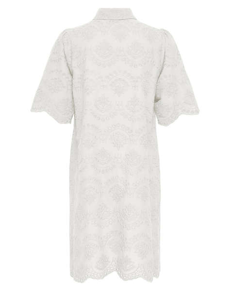 ONLY ONLVALAIS SS EMB. DRESS WVN FR