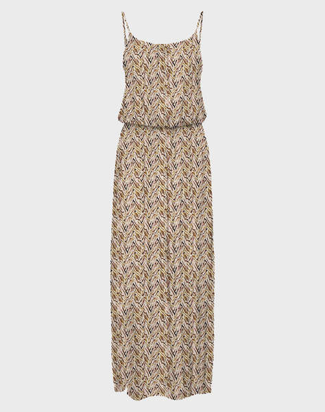 ONLY ONLNOVA LIFE VIS STRAP MAXI DRESS WVN