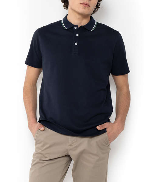 THE BOSTONIANS БЛУЗА POLO PIQUE WAFFLE REGULAR FIT