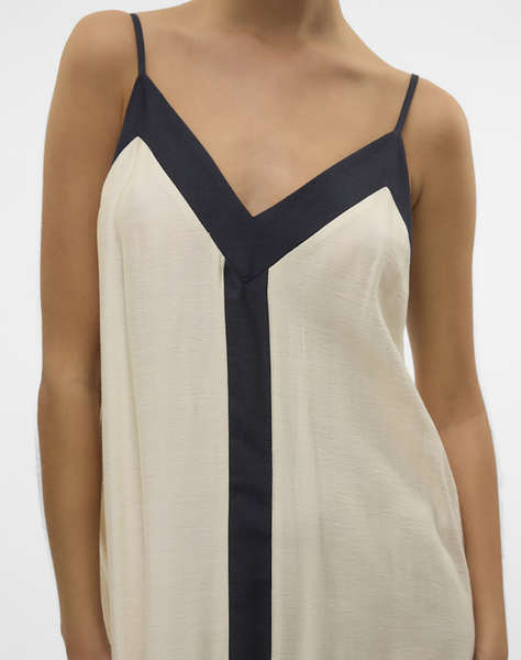 VERO MODA VMDENISE SINGLET ANKLE DRESS WVN BTQ GA