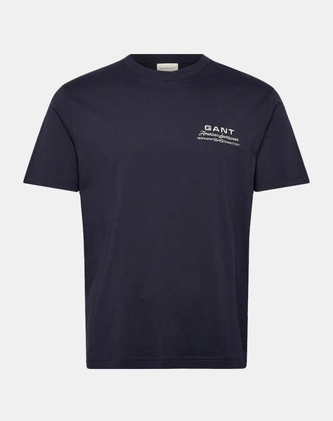 GANT БЛУЗА KM SMALL GRAPHIC SS TSHIRT