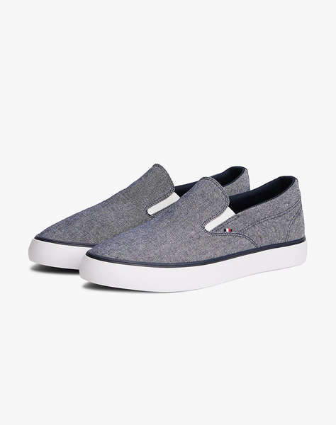TOMMY HILFIGER HARLEM CORE II SLIP ON CHAMBRAY
