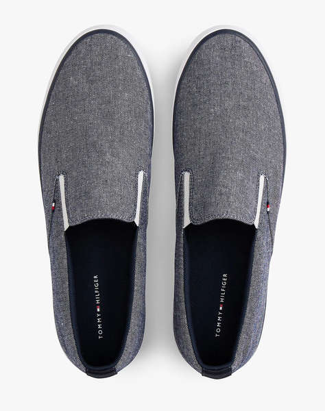 TOMMY HILFIGER HARLEM CORE II SLIP ON CHAMBRAY
