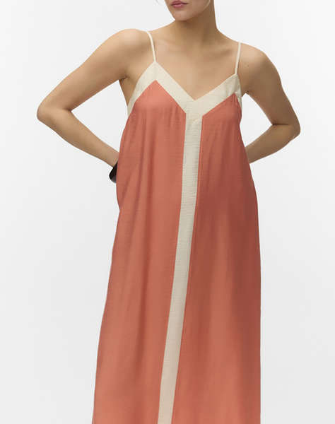 VERO MODA VMDENISE SINGLET ANKLE DRESS WVN BTQ GA