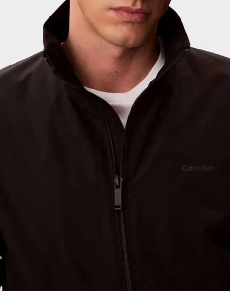 CALVIN KLEIN LS NYLON STAND COLLAR WINDBREAKE