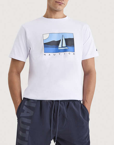 NAUTICA БЛУЗА T-SHIRT KM Tay T-Shirt