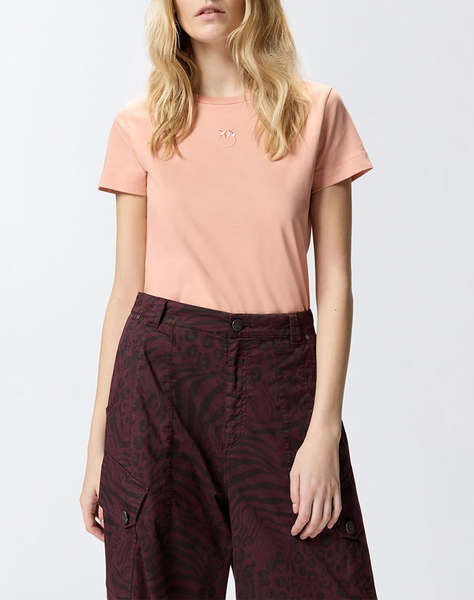 PINKO BUSSOLOTTO T-SHIRT JERSEY PATC