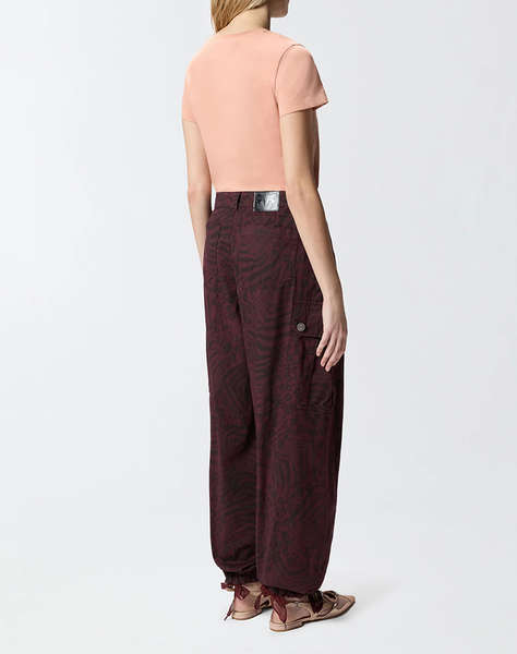 PINKO BUSSOLOTTO T-SHIRT JERSEY PATC