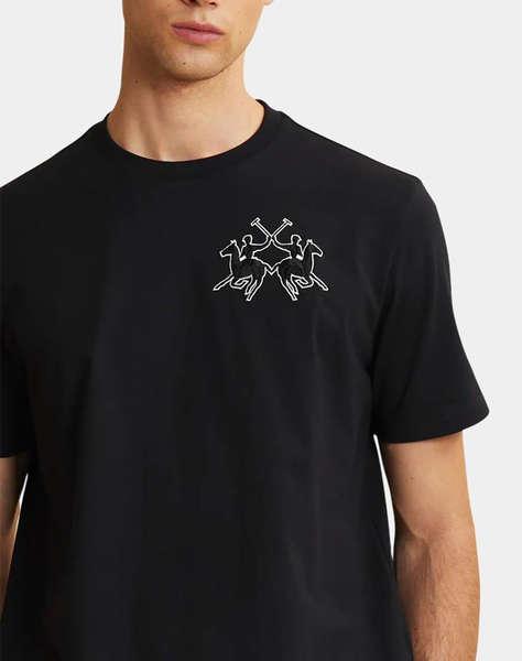 LA MARTINA BLOUSE T-SHIRT ΚΜ MAN T-SHIRT S/SLEEVE COTTON HE