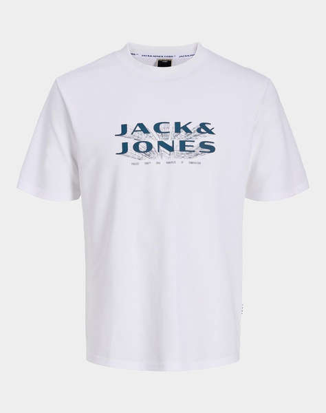 JACK&JONES JCOFUSION JJ BRANDING TEE SS CREW NECK
