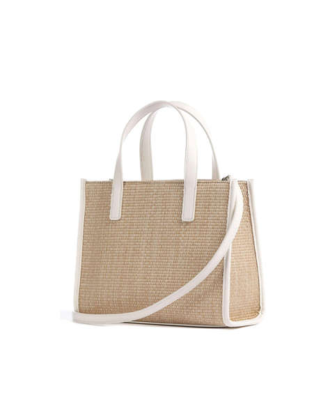 TED BAKER PAOLINA Faux Raffia Small Icon Bag