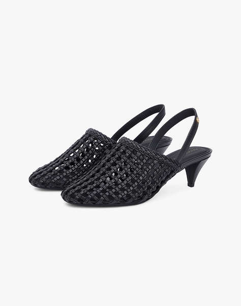TOMMY HILFIGER TH WOVEN CLOSED TOE SANDAL