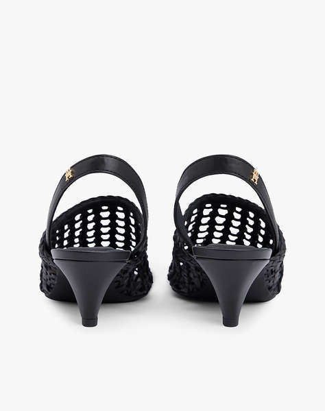 TOMMY HILFIGER TH WOVEN CLOSED TOE SANDAL