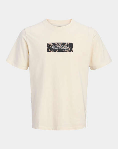 JACK&JONES JORMONTAUK FRONT TEE SS CREW NECK FST
