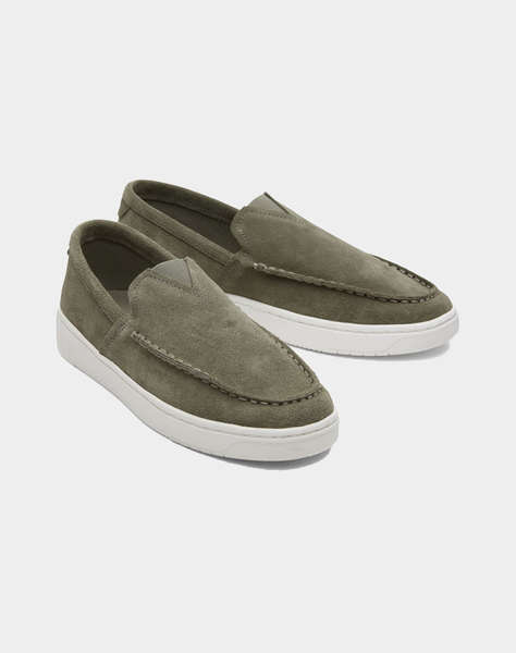 TOMS VTVR GREY SDE MN TRVL LITE LOAFER DRCAS