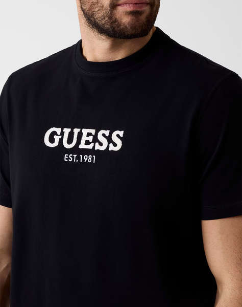 GUESS CN SS GUESS LOGO CONTRAST STIT МЪЖКА БЛУЗА