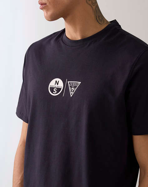 GUESS GUESSXNS - SS PRINTED CN T-SHI МЪЖКА БЛУЗА