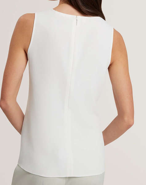 TED BAKER ALAYRA Draped Pebble Detail Top