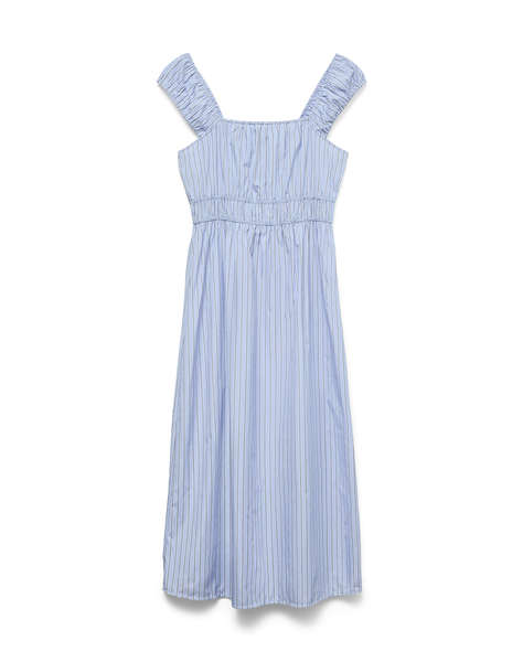 VERO MODA VMLEYA SL 7/8 STRIPE DRESS WVN