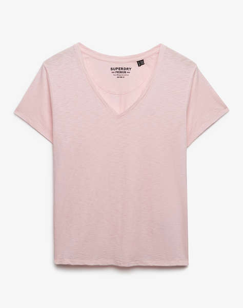 SUPERDRY D1 STUDIOS SLUB EMB VEE TEE ДАМСКА БЛУЗА