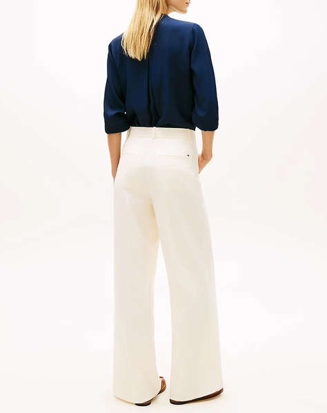 TOMMY HILFIGER PREPPY COTTON WIDE LEG CHINO