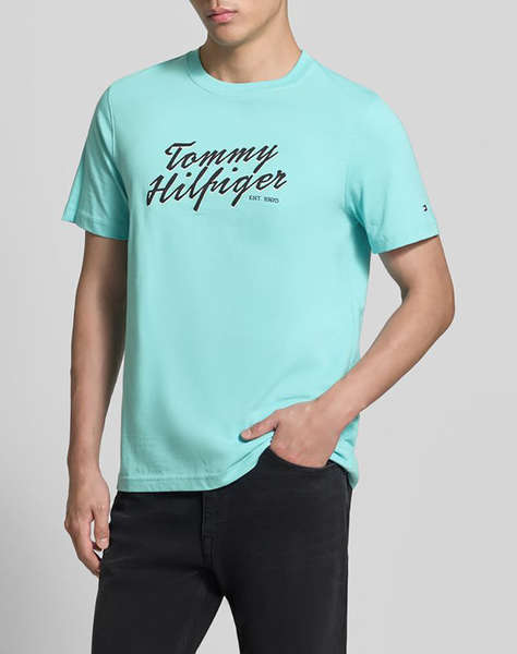TOMMY HILFIGER SUMMER TEXT GRAPHIC TEE