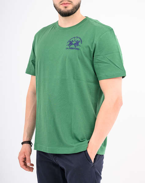 LA MARTINA БЛУЗА T-SHIRT KMMAN S/S TSHIRT JERSEY