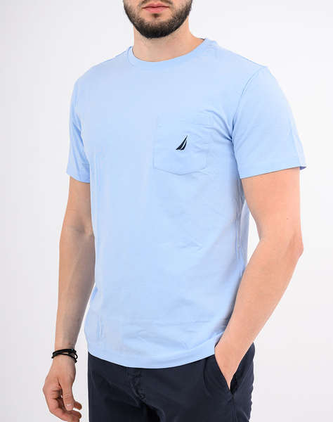 NAUTICA BLOUSE T-SHIRT ΚΜ SS ANCHOR POCKET TEE