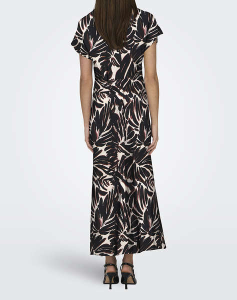 ONLY ONLNOVA LIFE VIS MOLLIE LONG DRESS WVN