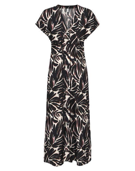 ONLY ONLNOVA LIFE VIS MOLLIE LONG DRESS WVN